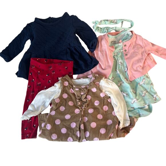 Just One You and Child of Mine Bundle Outfits - Size 6-9 months old - Picture 1 of 14